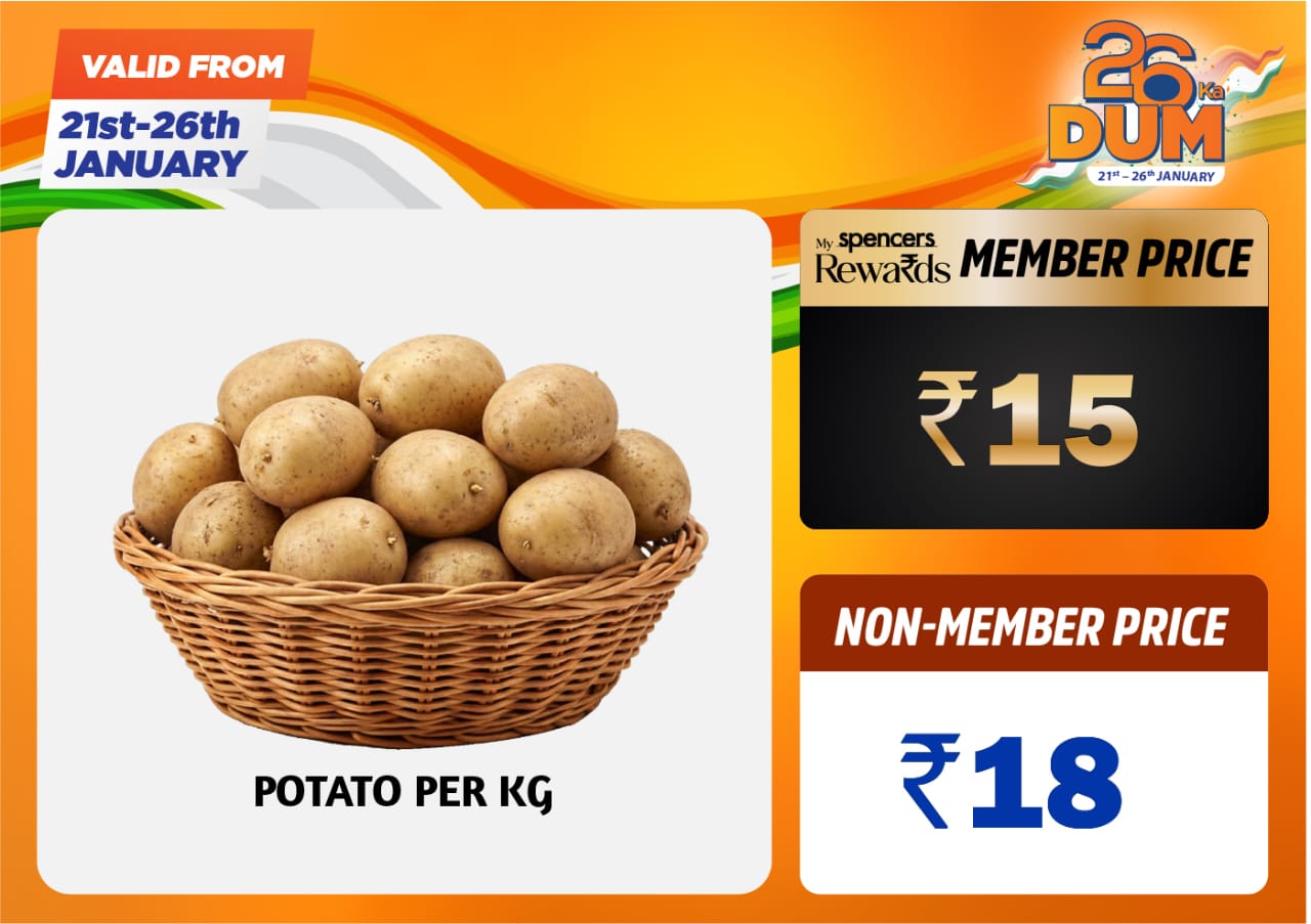 Spencers Promotional Banner — Potato